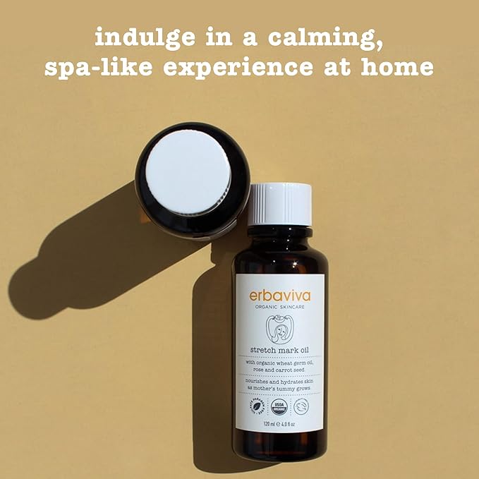 Erbaviva Stretch Mark Oil 4 Fl Oz-Velvo Beauty