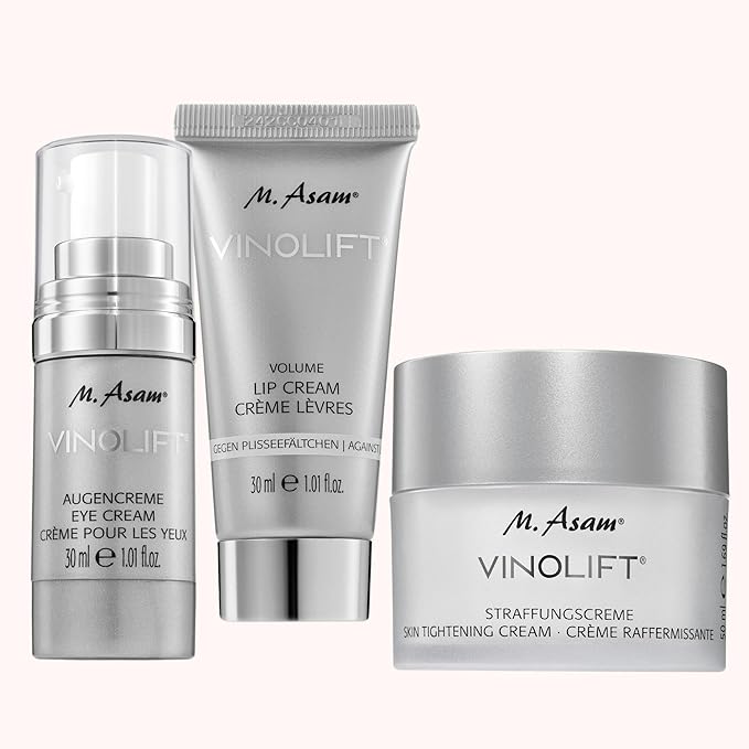 M. Asam VINOLIFT Volume Lip Cream - Anti-age volume & lip care against fine lip lines for mature & demanding skin, plumping lip care for moisturized & soft lips, 1.01 Fl Oz-Velvo Beauty