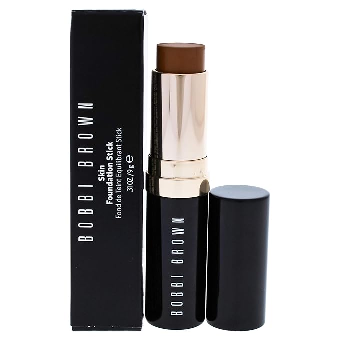 Bobbi Brown Skin Foundation Stick, 6-75 Golden Almond, 0.31 Ounce-Velvo Beauty