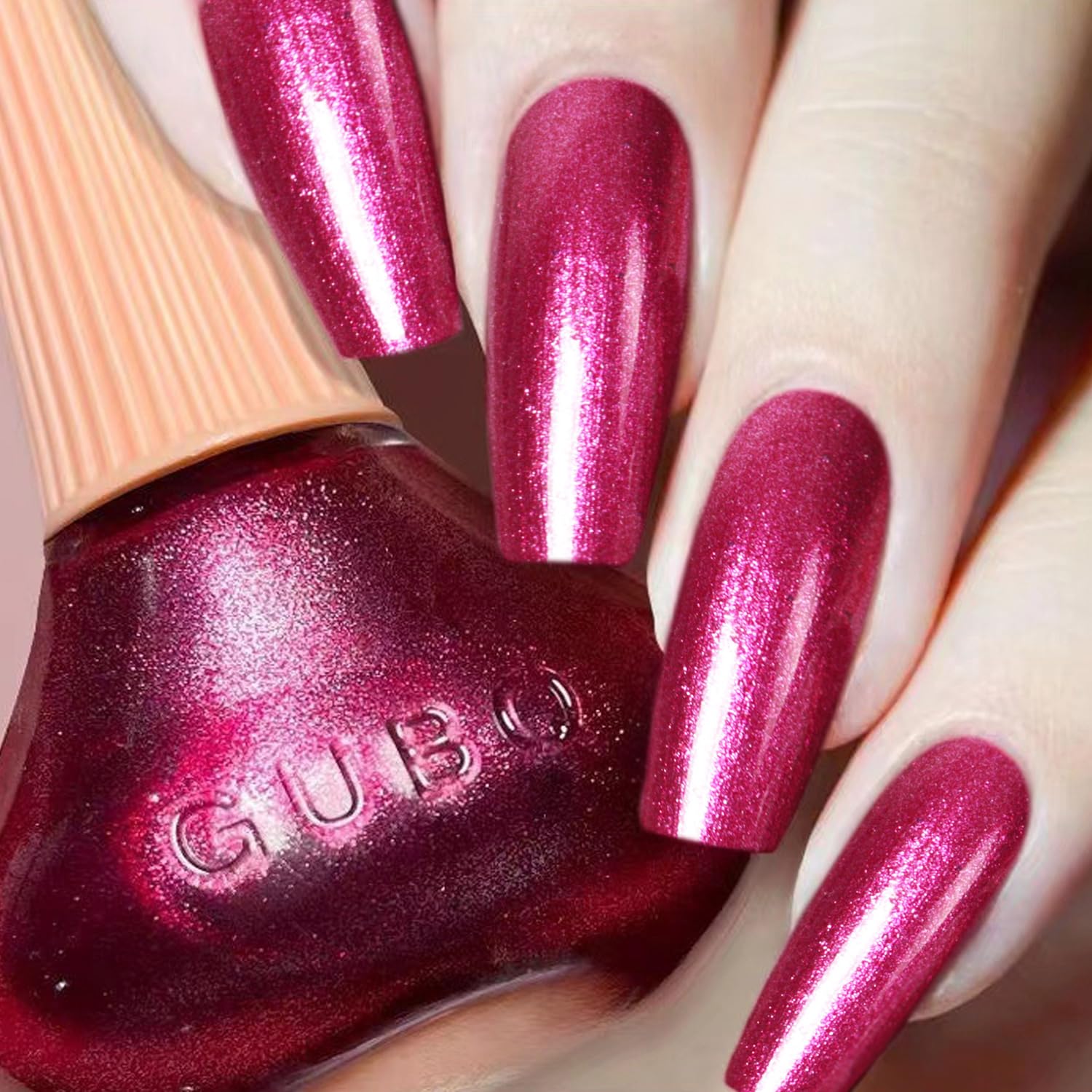 Major Dijit Quick Dry Nail Polish Bright Red Summer Nail Lacquer for Nail Art Regular Nail Polish 0.41 fl oz.-Velvo Beauty