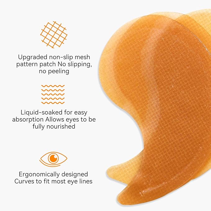 Vitamin C Under Eye Patches(30 Pairs) -Cooling Eye Masks for Dark Circles, with Caffeine Niacinamide Hydra-Gel Collagen, Puffy Eyes & Eye Bags Treatment, Fine Lines & Wrinkles Reduce, Anti-Aging-Velvo Beauty