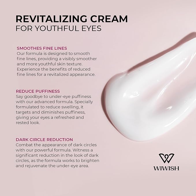 Advanced Retinol Eye Cream: Under Eye Cream for Dark Circles and Puffiness, Anti-Aging Eye Cream for Wrinkle Reduction and Firming, Under Eye Treatment Reduces Fine Lines and under eye bags-Velvo Beauty
