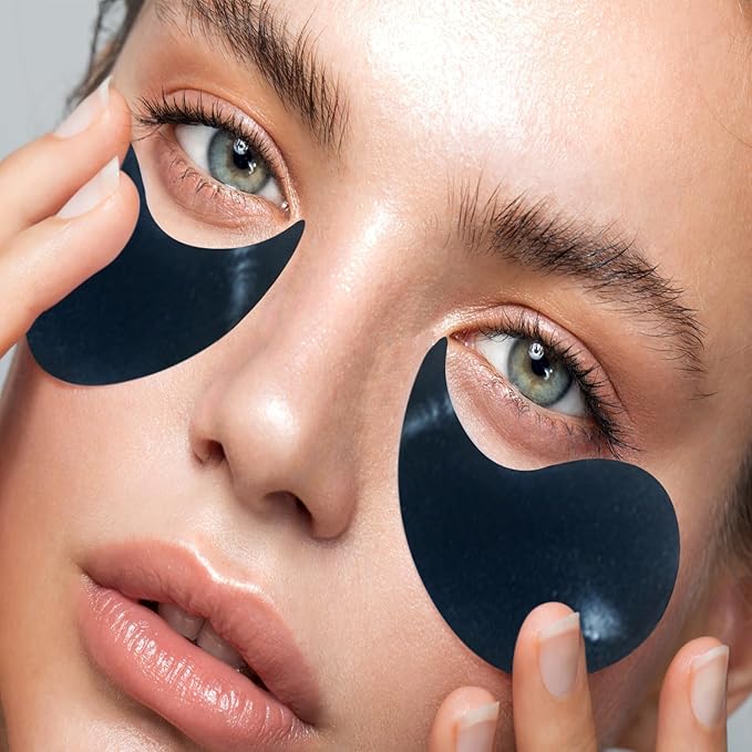 WELLDERMA Collagen Impact Sapphire Eye Mask 60 Sheets - NOURISHing ENRICHed Moisturizing Hydrogel Eye Patches Wrinkles Collagen, Under Eye for Dark Circles, Dry and Dull Skin-Velvo Beauty