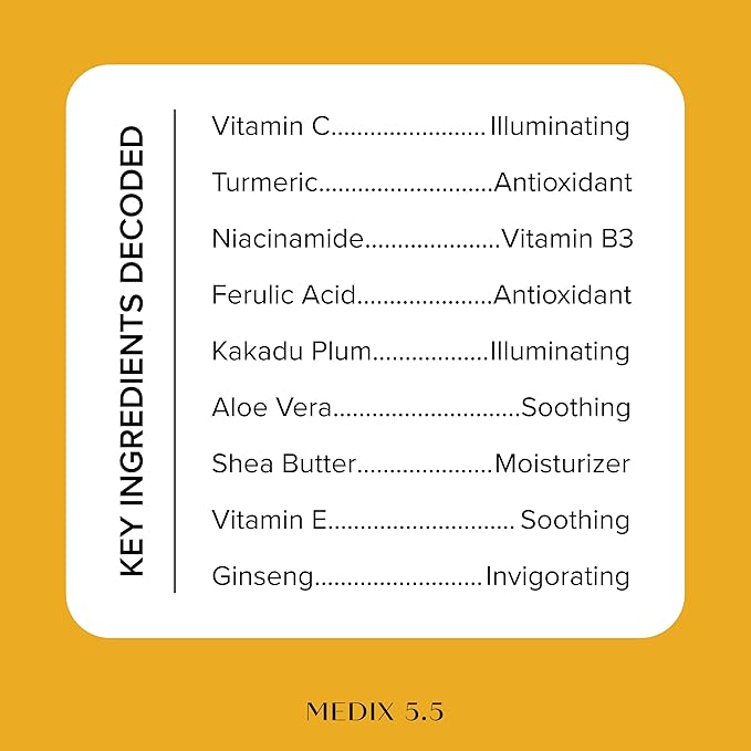 MEDIX 5.5 Vitamin C Cream Face Lotion & Body Lotion Moisturizer | Anti Aging Skin Care Firming & Brightening Cream Diminishes The Look Of Uneven Skin Tone, Age Spots, & Sun Damaged Dry Skin, 15 Fl Oz-Velvo Beauty