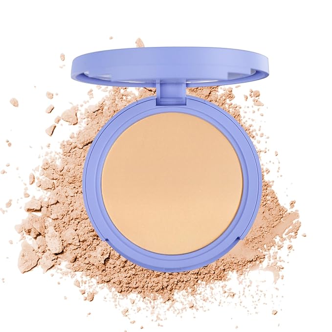 Oil Control Face Powder, Matte Smooth Setting Powder, Waterproof Long-Lasting Setting Powder, Perfect Lightweight Face Makeup For Soft Focus Finish, Minimizes Fine Lines And Pores (Nature BEIGE)-Velvo Beauty