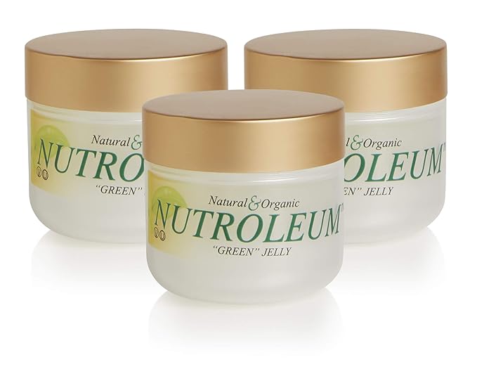 | Nutroleum Non Petroleum Skin Balm | All Natural Chemical Free & Water Resistant Alternative to Petroleum Jelly | All Natural Personal Care (3 oz)-3pack-Velvo Beauty