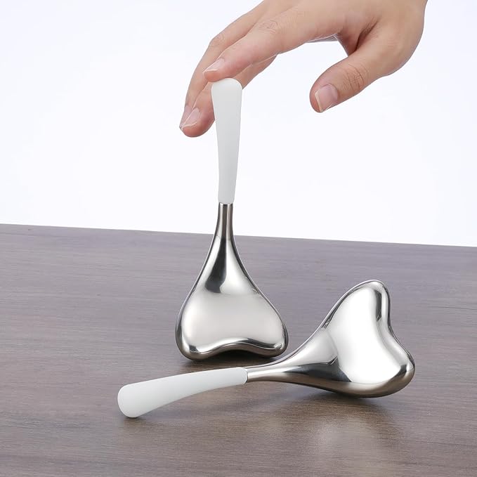 2-in-1 Gua Sha Cryo Sticks, Facial Skin Care Tools for Women Face and Eyes Massage, Unbreakable Stainless Steel Esthetician Supplies, Cooling Spa Ice Globes Roller with Carry Case-Velvo Beauty