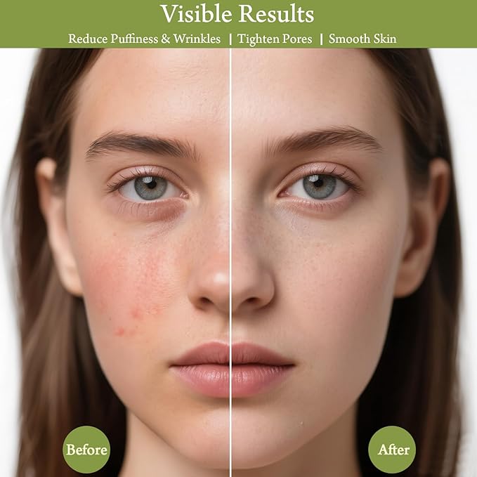 Real Perfection Gua Sha Facial Tools Face Roller for Wrinkles Jade Roller and Gua Sha Set, Scrubber Pore Brush Headband Skin Care Tools for Travel Skincare Routine Massaging Reducing Puffiness - Green-Velvo Beauty