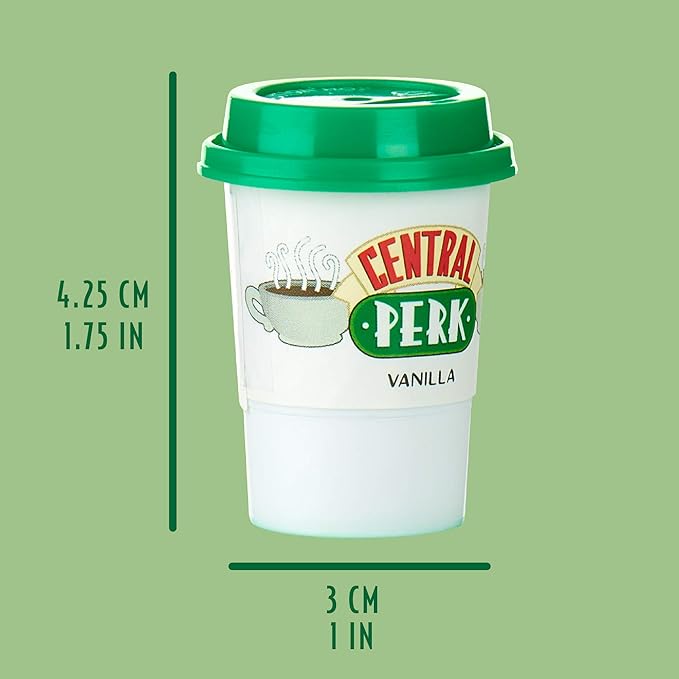 Central Perk Lip Balm - Set of 3 Flavored Chapsticks - Officially Licensed Friends TV Show Merchandise-Velvo Beauty