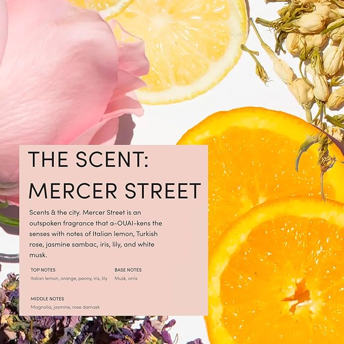 OUAI Thick Shampoo - Moisturizing Shampoo with Keratin, Marshmallow Root, Shea Butter, Avocado Oil for Thick Hair - Strengthens & Hydrates Strands - Paraben, Phthalate & Sulfate Free (10 Fl Oz)-Velvo Beauty