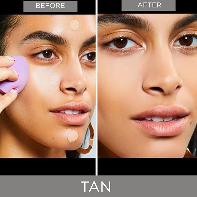 Hey Honey Trick and Treat CC² Cream SPF 46 | Active Moisturizing Color Correcting Cream with Honey & Propolis | Best Cover For Rosacea, Skin Redness & Mature Skin | 1 oz (Tan Tone)-Velvo Beauty