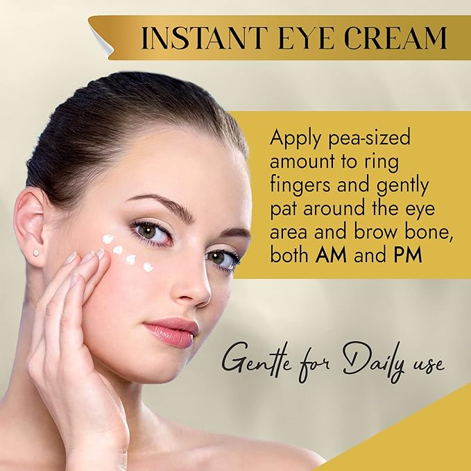 Imadini Natural Eye Wrinkle Cream, Remove Eye Bag Dark Circles, Reduce Puffiness & Eye Wrinkle, Ideal Eye Bag Cream For Both Men & Women– 8ml-Velvo Beauty