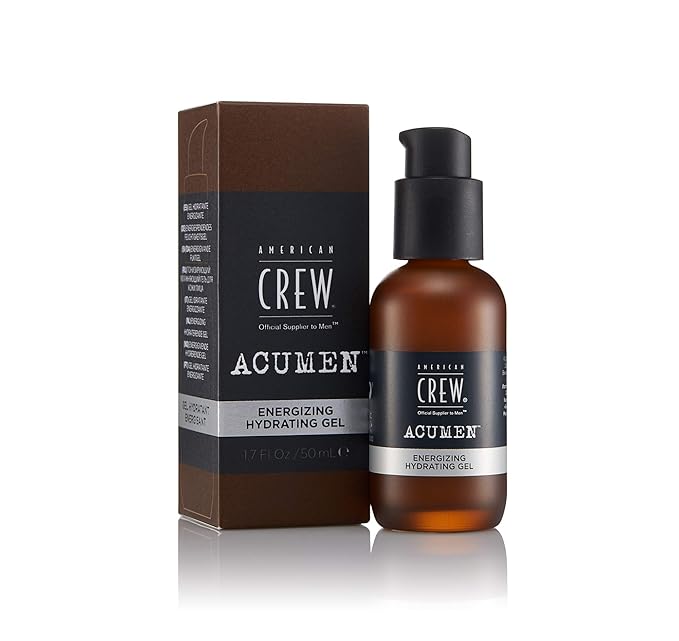 American Crew Men's Moisturizing Gel and Essential Travel Kit with Shampoo, Shave Cream, Gel by American Crew Acumen-Velvo Beauty