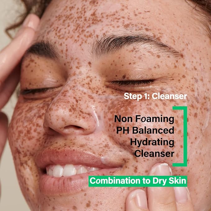 Coats Skinsentials Bundle – Cleanser 5 oz, Toner 4.2 oz & Moisturizer 2.5 oz – 3-Step Regimen Prevents Breakouts and Protects Skin Barrier with Ceramides, For Women and Men-Velvo Beauty