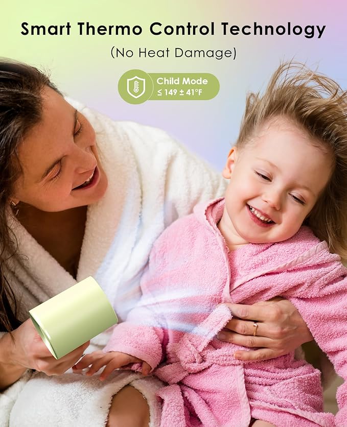 Hair Dryer with Diffuser for Curly Hair, Negative Ionic Hairdryer, High-Speed Blow Dryer with 110, 000 RPM Brushless Motor, Fast Drying Lightweight Travel Hairdryer, Low Noise Quiet Hair Dryers-Velvo Beauty