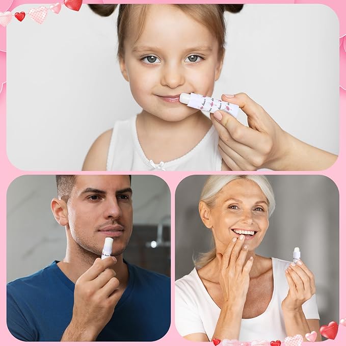 24 Pack Dance Theme Ballet Lip Balms Bulk Moisturizing Lip Balms Back To School Gift Ballet Gifts Lip Balm Christmas Thanksgiving Day Dance Party Thanks Gift for Dancer Girl Woman-Velvo Beauty