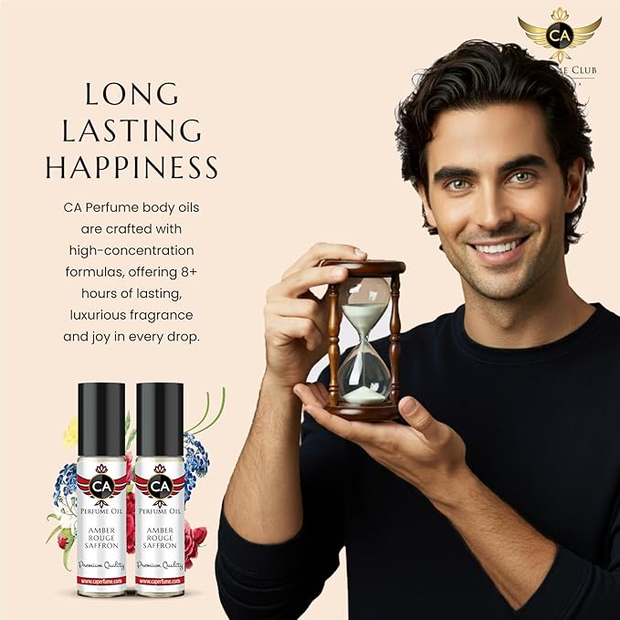 CA Perfume Impression of Mr. Savage For Men Replica Fragrance Body Oil Dupes Alcohol-Free Roll-On 0.3 Fl Oz/10ml-Velvo Beauty