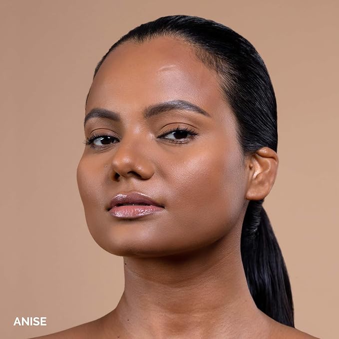 OFIR Skin Satin Medium Coverage Foundation | Buildable, Non-Creasing Finish | Vegan, Cruelty-Free, Paraben-Free Makeup | Blue Light Protection | 1 FL OZ (Anise - Medium Deep Warm)-Velvo Beauty