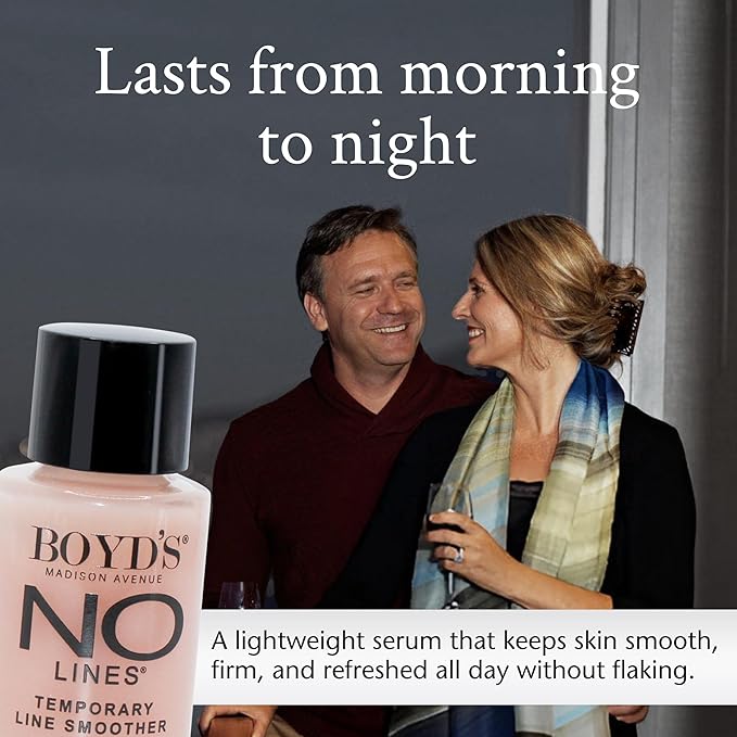 Boyd's Renoir No Lines Temporary Wrinkle Remover- For Forehead, Eyes, Lips, 0.5 fl oz-Velvo Beauty