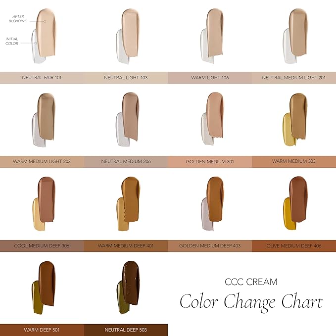 CLE Cosmetics CCC Cream (Neutral Deep 503 / SPF 30) - Color Correcting With Sunscreen - Lightweight, Hydrating Foundation - BB & CC Hybrid - Light to Medium Coverage - 1 fl oz-Velvo Beauty