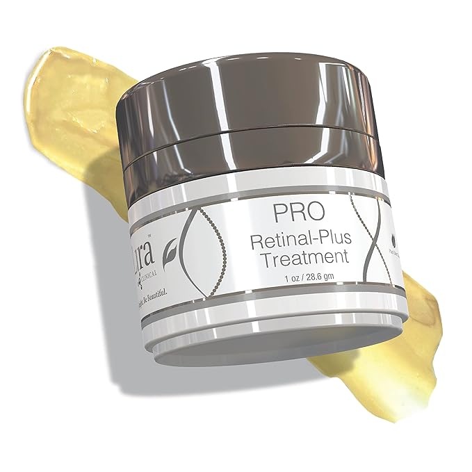 Lira Clinical PRO Retinal-Plus Treatment - Retinol Cream with Hyaluronic Acid, Salicylic Acid & Vitamin C - Helps Reduces Fine Lines & Wrinkles - All Skin Types - 1 fl oz-Velvo Beauty