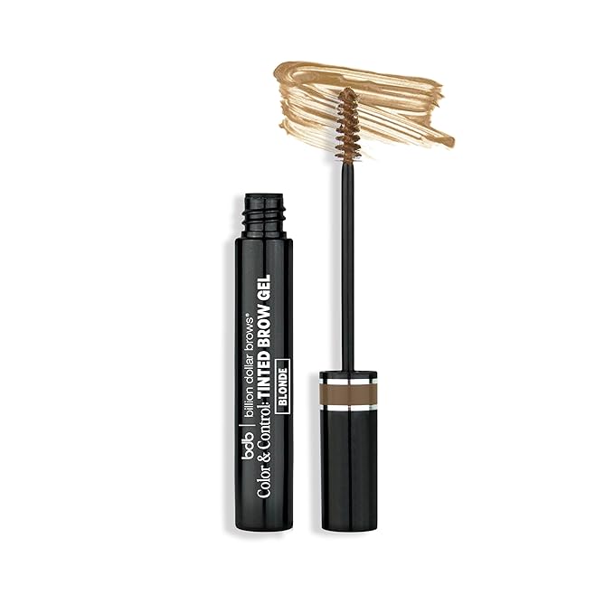 bdb Color & Control, Tinted Eyebrow Gel - Effortless Brows, Waterproof Formula, Blonde-Velvo Beauty
