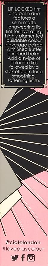 Ciate London Lip Locked Tint and Balm Lip Duo, Sobe/Pink-Velvo Beauty