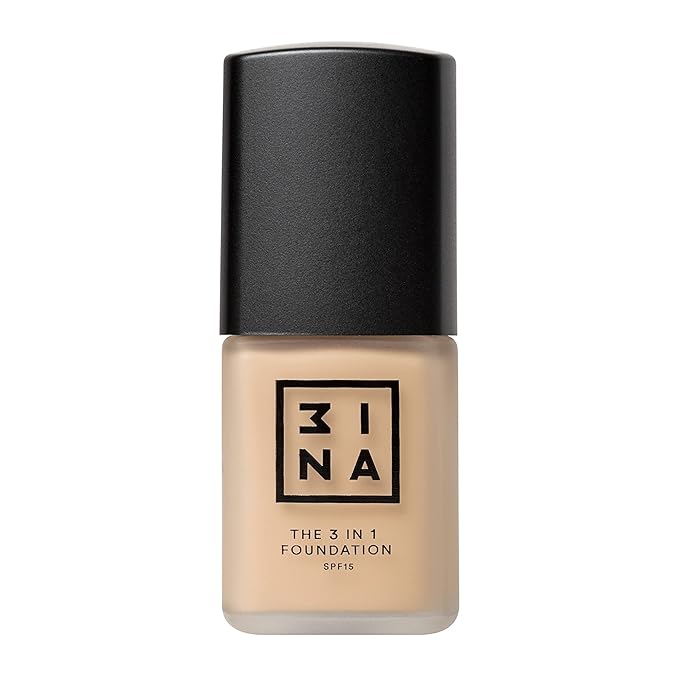 3INA The 3-In-1 Foundation 213 - Vegan Formula - Combination Of Primer, Concealer And Foundation - Medium Coverage - Natural Finish - Perfect For Covering Lines And Blemishes - Long Lasting - 1.01 Oz-Velvo Beauty