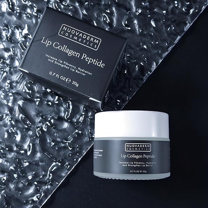 SLT Hydrating Lip Mask - Vegan Lip Collagen Sleeping Mask Soft and Supple Lips - Moisturizing Lip Balm with Peptide Complex for Lip Wrinkles Repair, Overnight Lip Treatment for Cracked Lips-Velvo Beauty