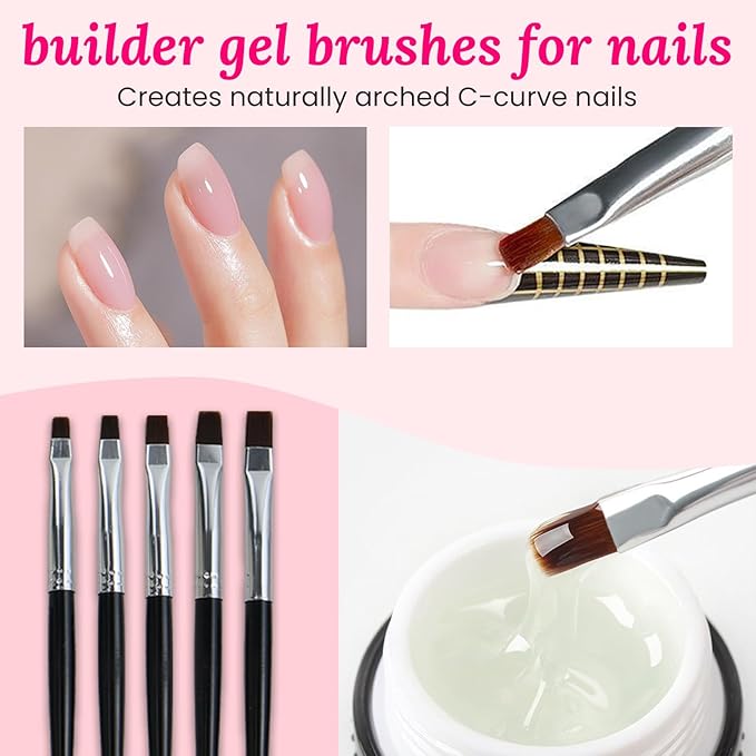 39 PCS Nail Art Brushes Set,Nail Art 3D Sculpting Pen Dotting Tools,Ombre Silicone Brush,Liner Brushes,Acrylic Brushes,Nail Art Palette with Gel Mixing Rod,Nail Design Kit for Home Diy & Salon-Velvo Beauty