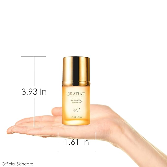 Gratiae Organics Replenishing Eye Serum, 1.02 Ounce-Velvo Beauty