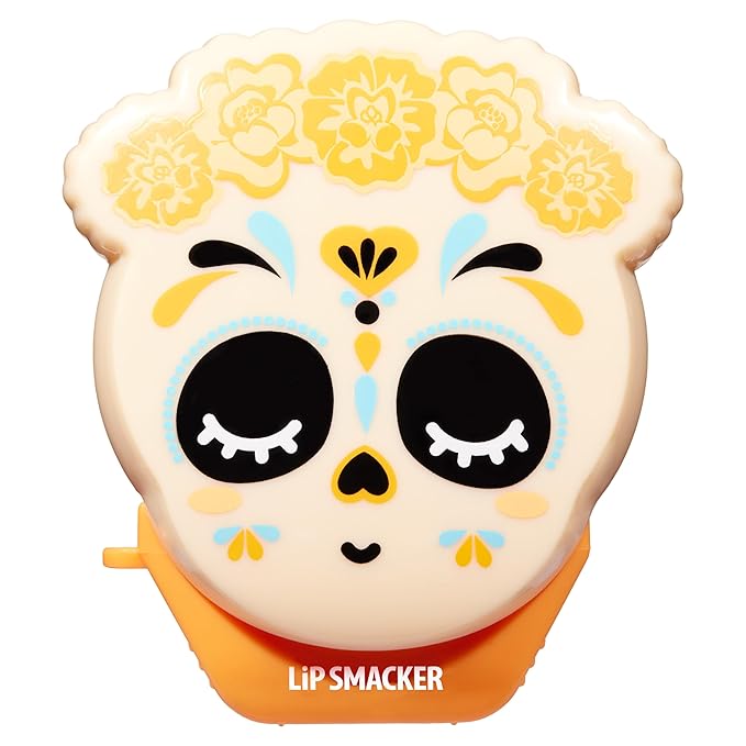 Lip Smacker Day of the Dead Lip Balm - Chilling Citrus (Orange)-Velvo Beauty