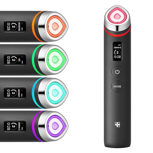 medicube Age-R Booster Pro | 6-in-1 Real Glass Glow Beauty Massager | Looking Glass Skin | Korean Skin Care-Velvo Beauty