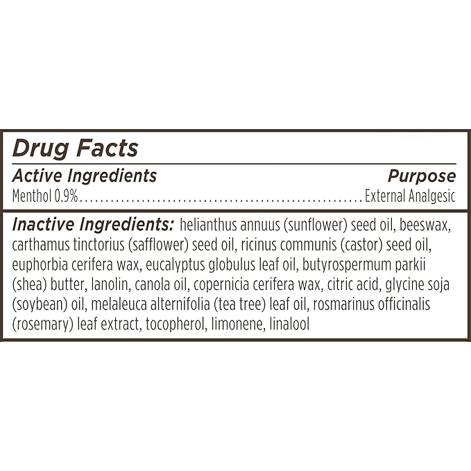 Burt's Bees Medicated Lip Balm, With Eucalyptus Oil and Menthol, Tint-Free, Natural Origin Lip Care, 4 Tubes, 0.15 oz.-Velvo Beauty