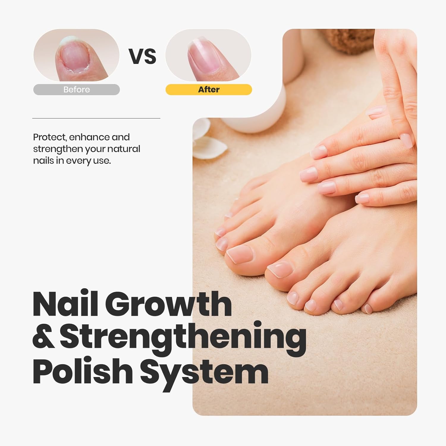 Beetles Pink Nail Polish Set, 5 Colors Nude Pink Jelly Collection Quick Dry Long Lasting Nail Polish Base & Top Coat and Cuticle Serum Kit Spring DIY Care for Nail Home Gift Sets For Women-Velvo Beauty