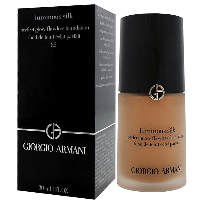Luminous Silk Foundation - 6.5 Medium to Tan-Neutral by Giorgio Armani for Women - 1 oz Foundation-Velvo Beauty
