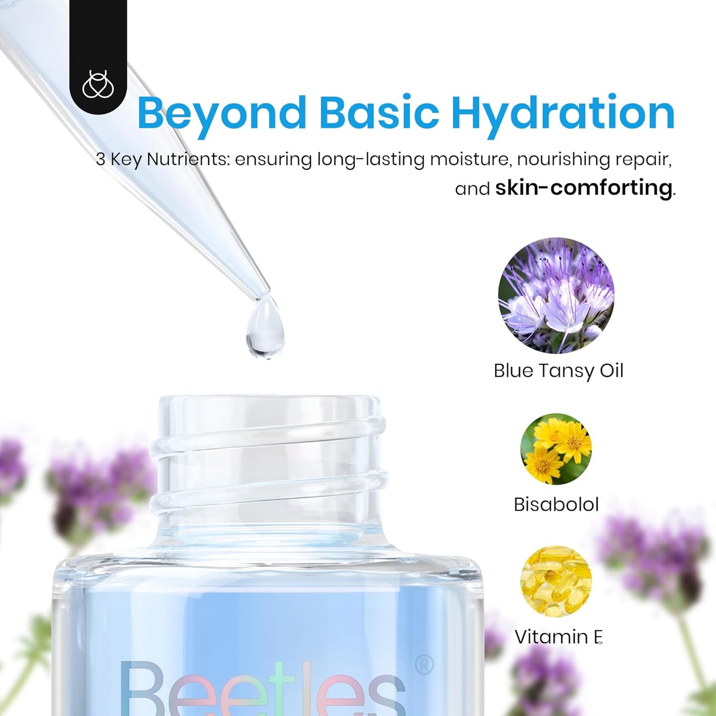 Beetles Cuticle Serum for Nail 20ml Nail Care Cuticle Repair Oil with Jojoba Oil & Vitamin E Nail Growth Remedy for Damaged Skin & Thin Nails Spa and Hand Manicure Essentials Gift For Women Girls-Velvo Beauty