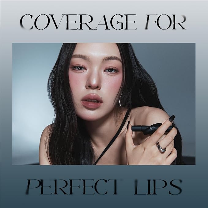 Tie Up Cover Tint - Waterproof & Long Lasting Lip Stain for Women - Korean Base Nude Tint Stick - Kbeauty Matte Gloss - Mood Color Changing (02 CORAL STEP, 0.2 Fl oz)-Velvo Beauty