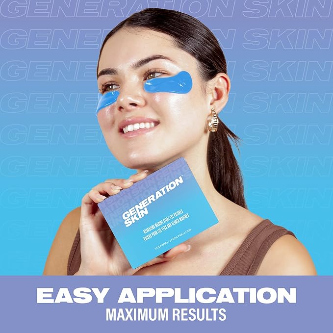 Eye Mask, Eye Masks for Dark Circles and Puffiness, Under Eye Mask with Hyaluronic Acid and Marine Algae, Vegan and Cruelty-Free Under Eye Patches, Marine Algae Eye Masks, 5-Pack-Velvo Beauty