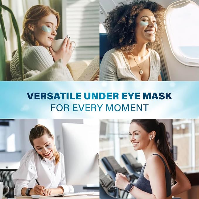 Under Eye Patches for Dark Circles: 60 Count Retinol Collagen Eye Gels Pads - Reduce Wrinkles, Puffy Eyes, Eye Bags - Skin Treatment Mask for Anti Aging & Face Moisturizer 1-Velvo Beauty