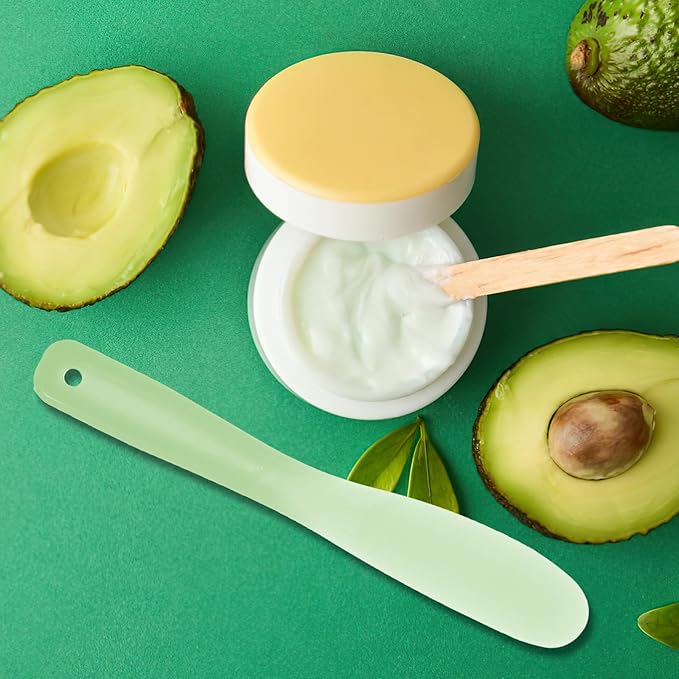 10pcs Tool Stick Makeup Spatulas Makeup Scoop Cosmetic Scoop Sampling Spatula Cosmetics Mixing Spatulas Cosmetic Applicator Spoon Large Mixing Spoon-Velvo Beauty