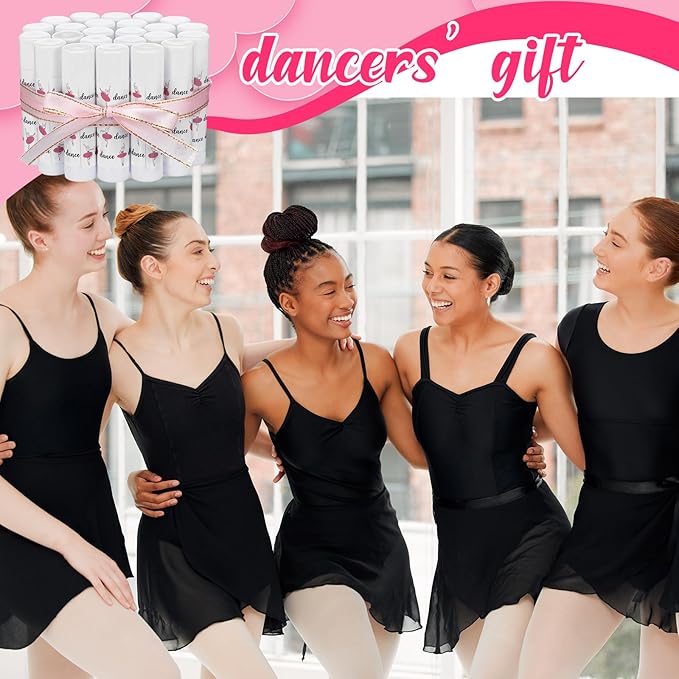 12 Pack Dance Theme Ballet Lip Balms Bulk Moisturizing Lip Balms Back To School Gift Ballet Gifts Lip Balm Christmas Thanksgiving Day Dance Party Thanks Gift for Dancer Girl Woman-Velvo Beauty