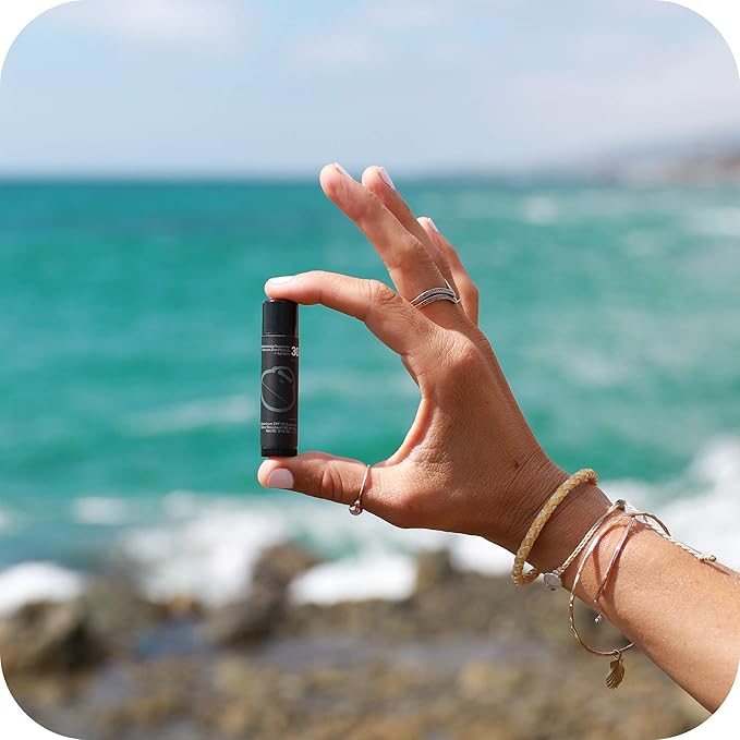 Sun Bum Signature SPF 30 Sunscreen Lip Balm | Vegan and Cruelty Free Broad Spectrum Water Resistant Chapstick with UVA/UVB Protection | .15 oz , Clear-Velvo Beauty