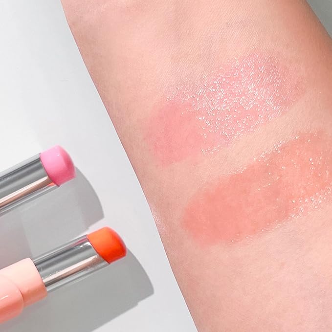 Collagen Tint Lip Balm, Hydrating Nourishing Smooth Lips, Lip Balm Infused with Collagen & Vitamin E, Vibrant Natural Lip Tint Color, From the Makers of Mediheal, Korean Beauty (Pink)-Velvo Beauty