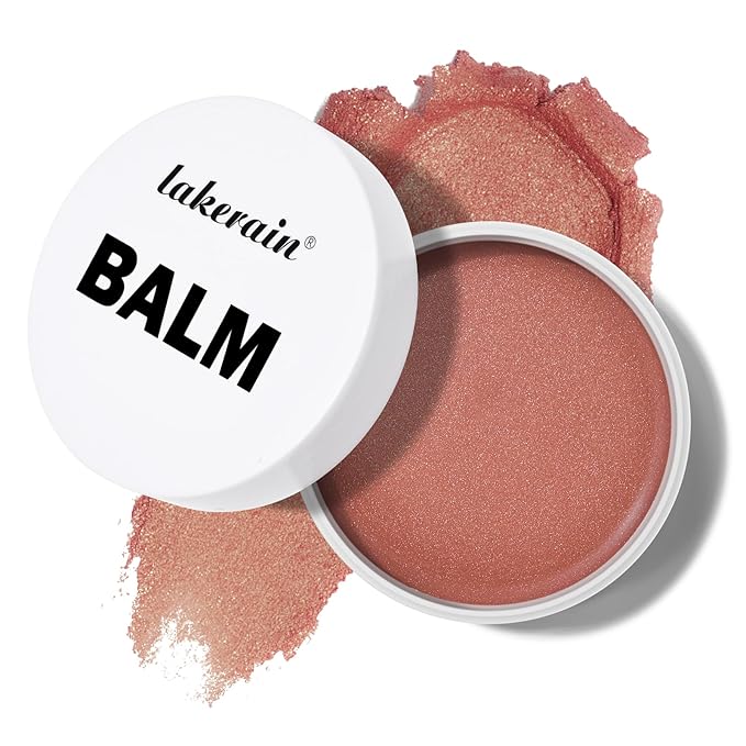 KYDA Miracle Glow Balm, Glow Tinted Blush Balm, Multiuse Face Balm for Cheek Lips Eyes, Hydrating Cream Blush, Blendable Lightweight, Shimmer Blusher, Sheer Pink, 1.76 oz-Velvo Beauty