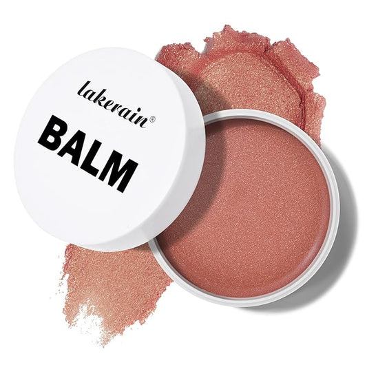KYDA Miracle Glow Balm, Glow Tinted Blush Balm, Multiuse Face Balm for Cheek Lips Eyes, Hydrating Cream Blush, Blendable Lightweight, Shimmer Blusher, Sheer Pink, 1.76 oz-Velvo Beauty