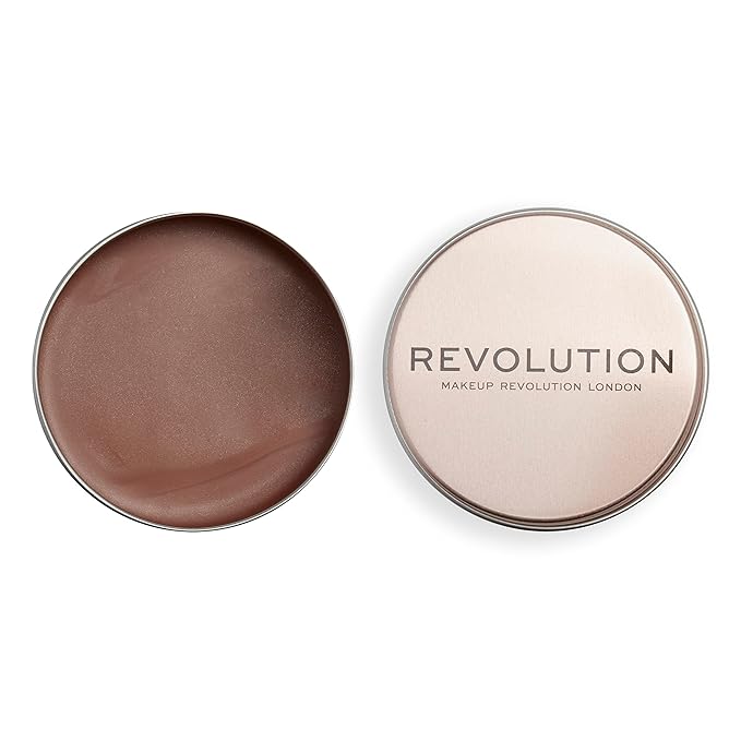 Revolution, Balm Glow, Multi-Use Balm for Cheeks, Eyes & Lips, Buildable Formula, Dewy Finish, Natural Nude, 1.12 Oz.-Velvo Beauty