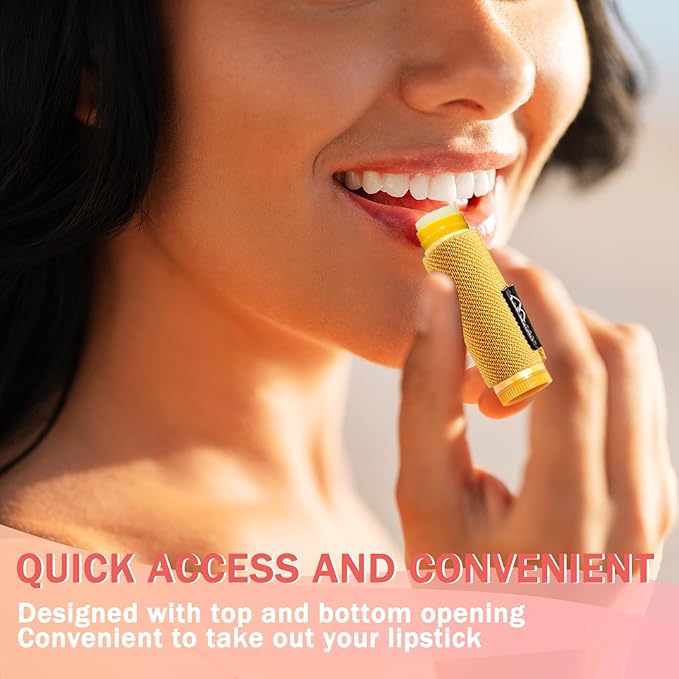 WK IEASON Lip Balm Holder Keychain Bulk Chapstick Holder Key chain-Velvo Beauty