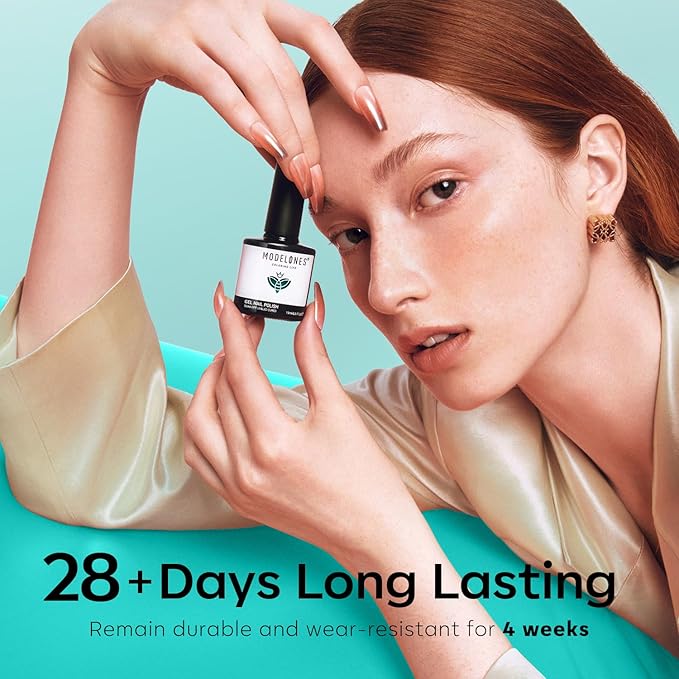 modelones Cat Eye Gel Nail Polish, 6 Colors Glitter Red Green Purple Blue Gel Polish Set with Magnet Sparkle Galaxy Series Nail Gel Polish Kit Soak Off Led Nail Art Manicure Salon DIY Gifts-Velvo Beauty