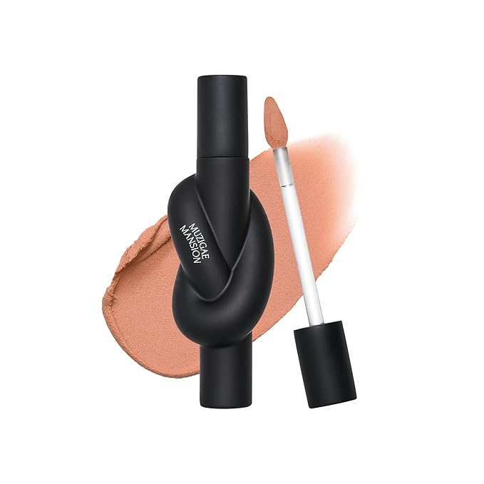 Tie Up Cover Tint - Waterproof & Long Lasting Lip Stain for Women - Korean Base Nude Tint Stick - Kbeauty Matte Gloss - Mood Color Changing (02 CORAL STEP, 0.2 Fl oz)-Velvo Beauty
